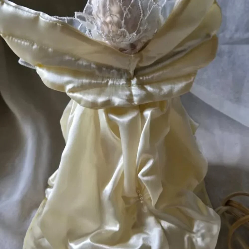 VTG Holiday Classic 11" Animated ANGEL Lighted Porcelian Face and Hands - Picture 10 of 16